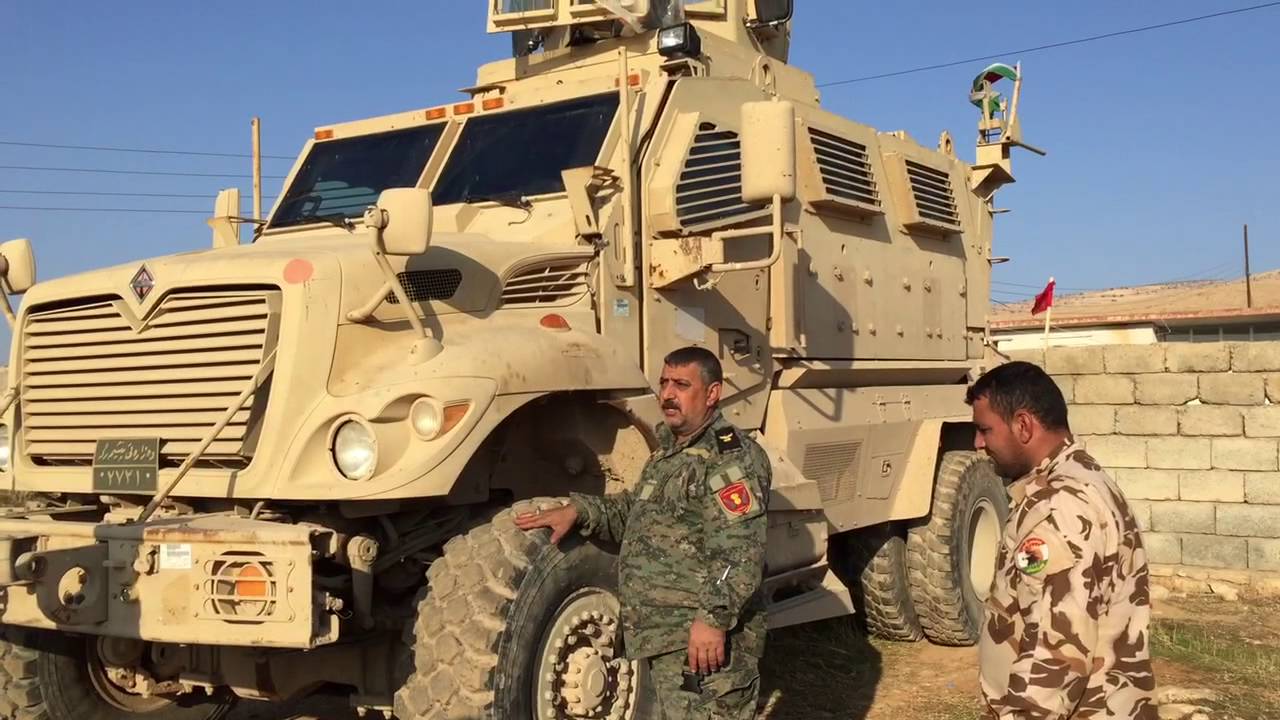 Peshmerga de-mining team Shingal