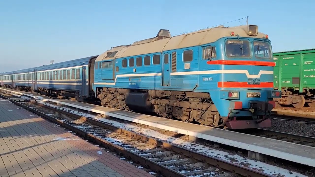На электричках и поездах по Беларуси. 5-11.02.2025. Through Belarus by local trains.