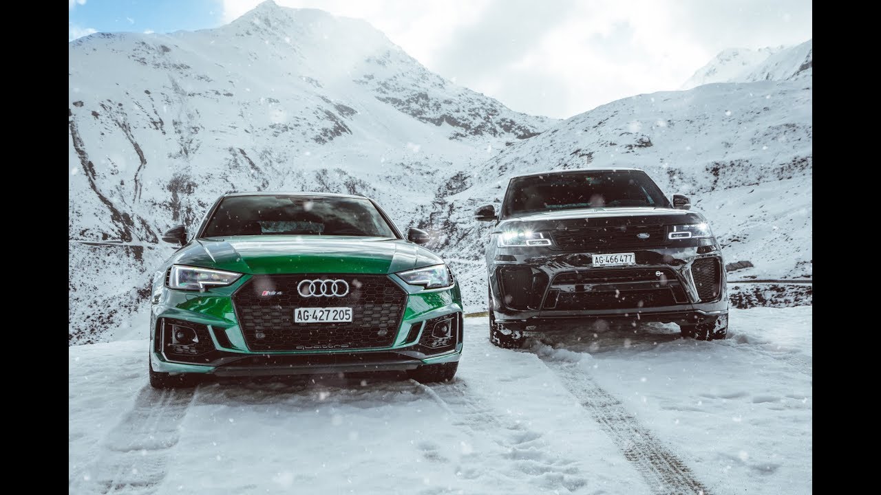 Range Rover SVR 2019 vs Audi RS4 | Mountain Pass Drive