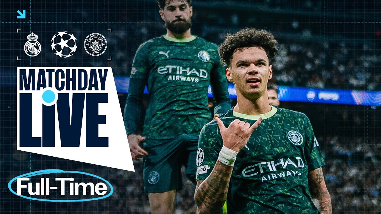 CITY WIN AS HAALAND & O'REILLY SCORE AT THE BERNABEU! MATCHDAY LIVE - MADRID 1-2 CITY