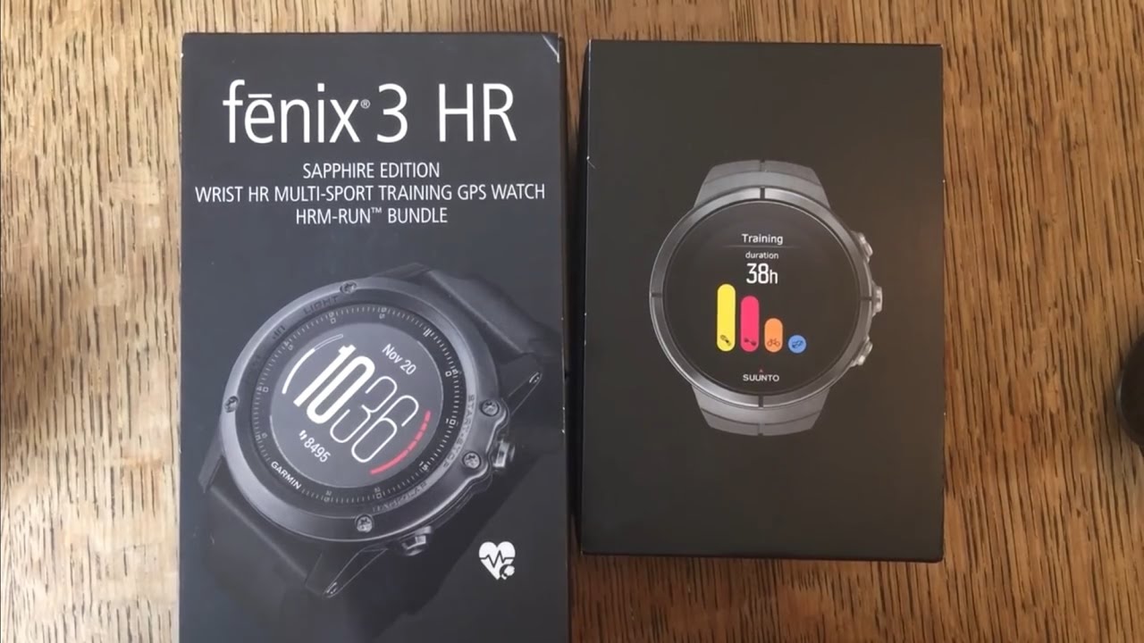 Suunto Spartan Ultra vs Garmin Fenix 3 HR Review and BIG BEAST SHOWDOWN