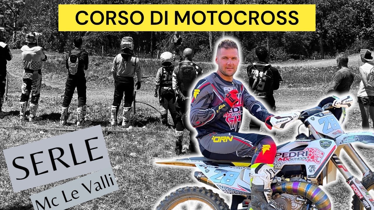 CORSO DI MOTOCROSS - SERLE #motocross #tecnicadiguida