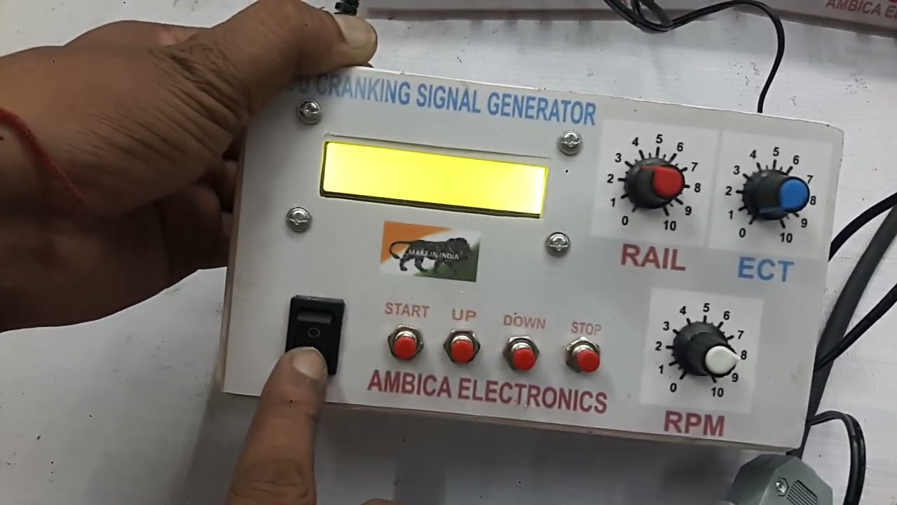ECM CRANKING SIGNAL GENERATOR     MO:-9724165264