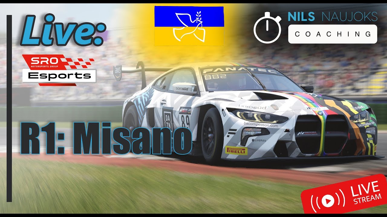 SRO Esports Round 1: Misano in BMW M4 - Assetto Corsa Competizione