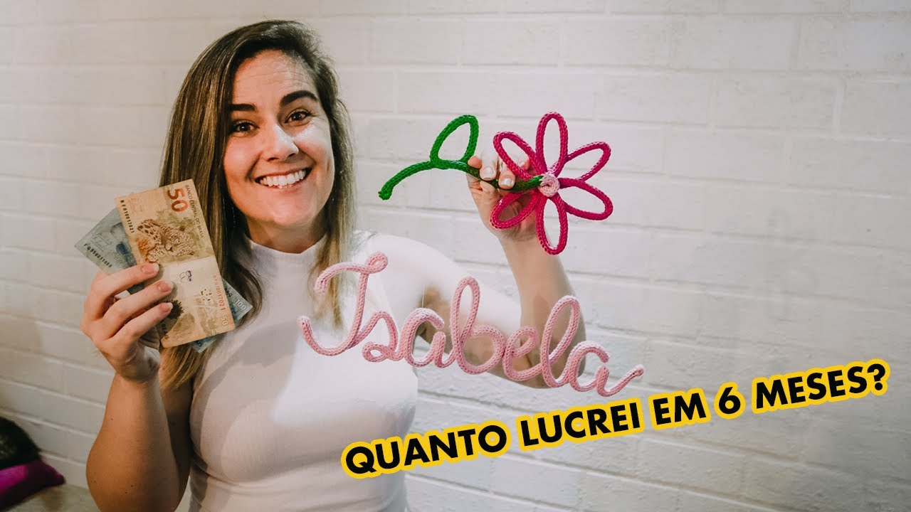 Quanto dinheiro fiz em 6 meses de TRICOTIN?