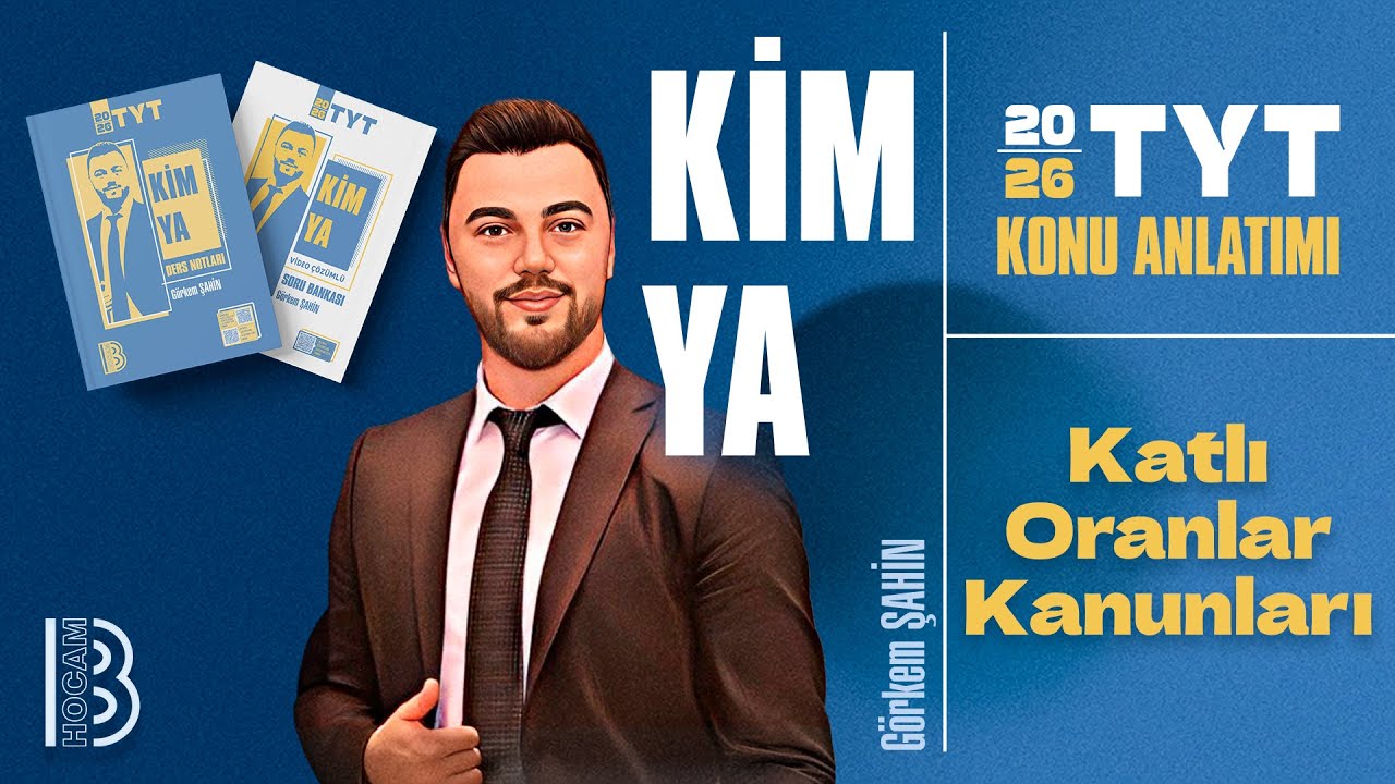 26) TYT Kimya - Katlı Oranlar Kanunları - Görkem ŞAHİN - 2026
