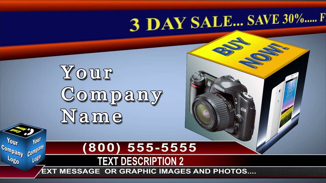 Sell Electronics Online - Video Marketing