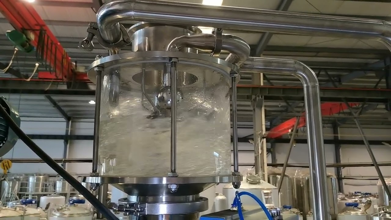 Glass grist hydrator