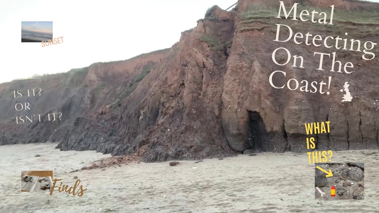 Metal Detecting,  On East Coast Yorkshire, Found A WW2  Bomb Fragment? V-015