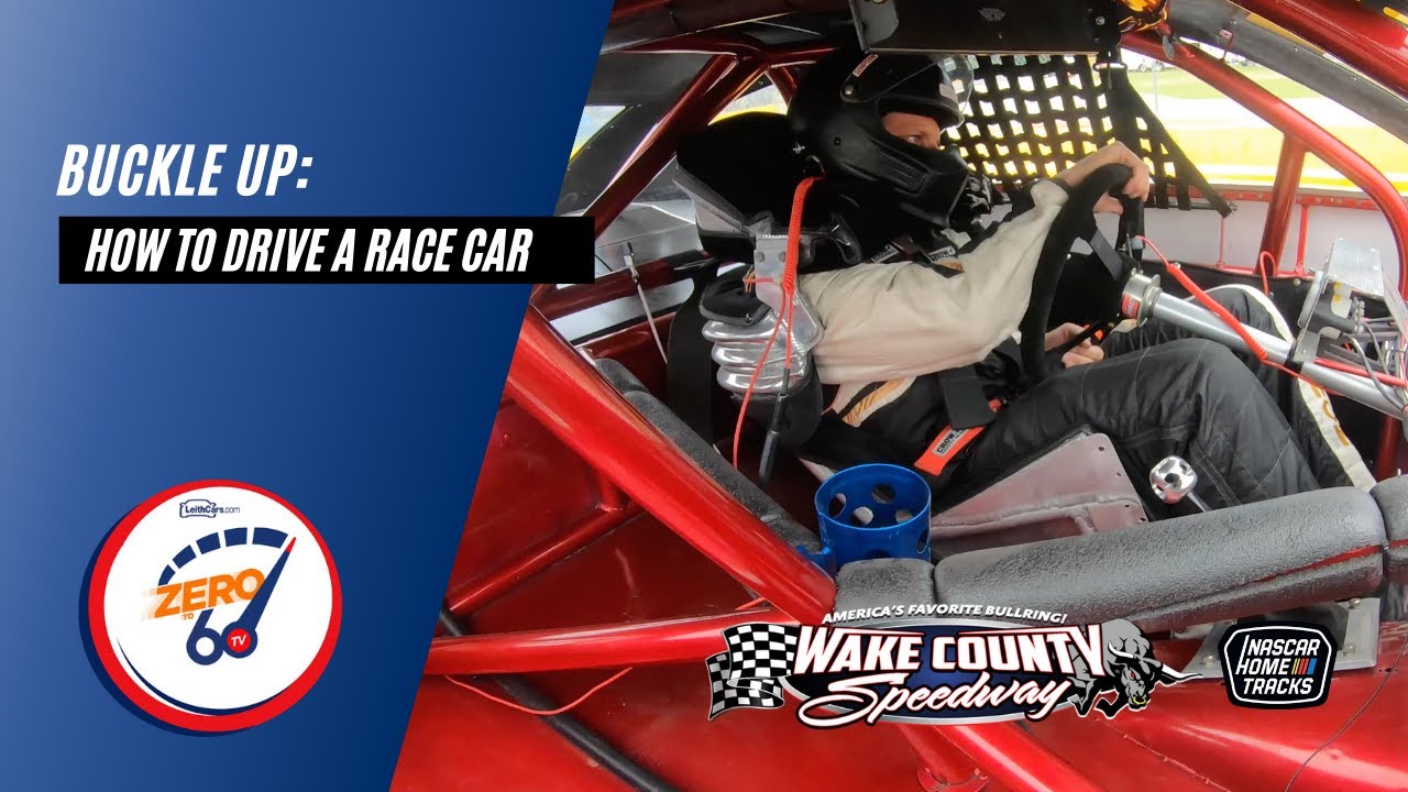 How to Drive a Race Car at Wake County Speedway - LeithCars.com Zero To 60TV: EP-39