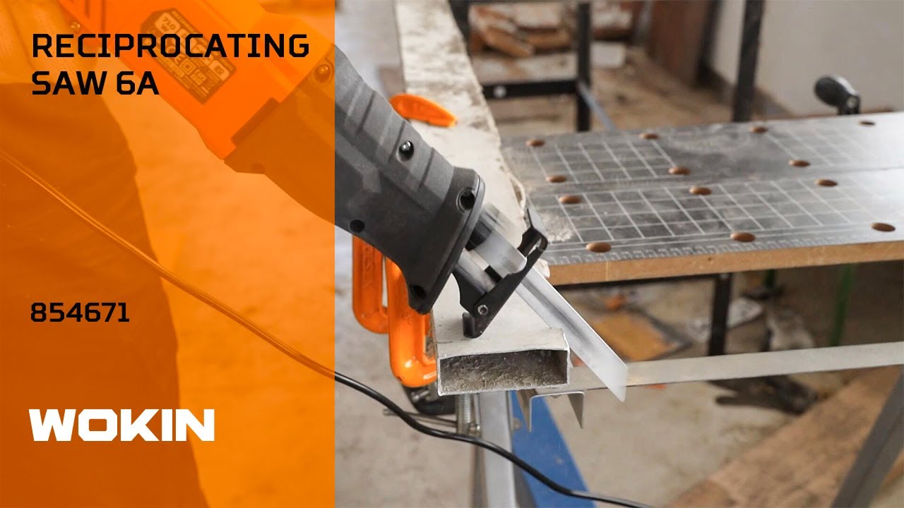 WOKIN 6A Reciprocating Saw with Variable Speed