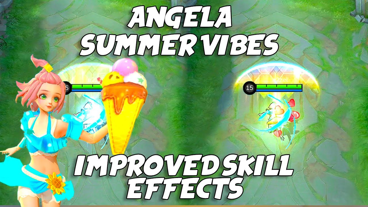 MLBB Angela Summer Vibes: новые улучшения навыков