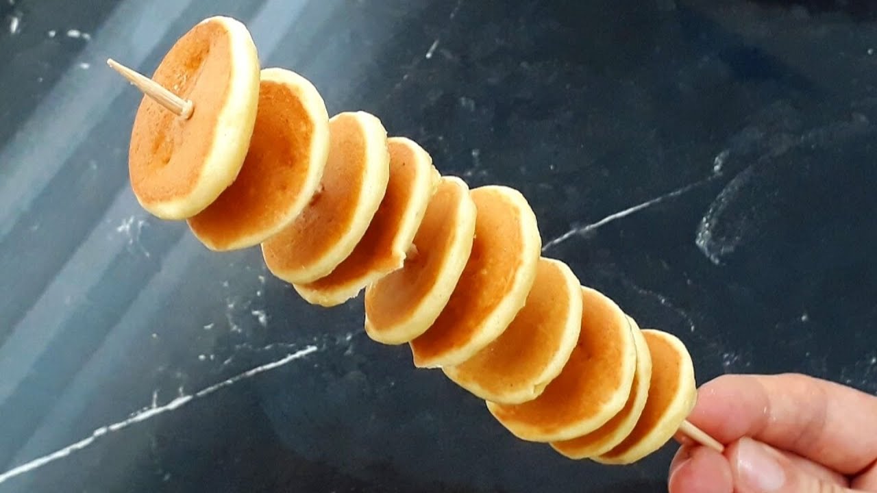 Nieuwe TikTok Trending..!! Hoe Maak Je Mini Pannenkoeken?? - Mini Pancake Cereal Recipe