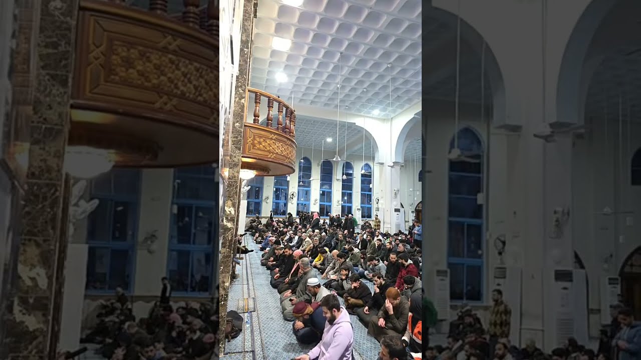 صلاة العشاء و التراويح من مسجد الشيخ محمد الحامد الإمام الشيخ عبد اللطيف سالمه