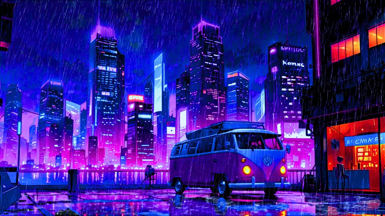 Rainy City Nights 🌆 Chill Lofi to Unwind After a Long Day