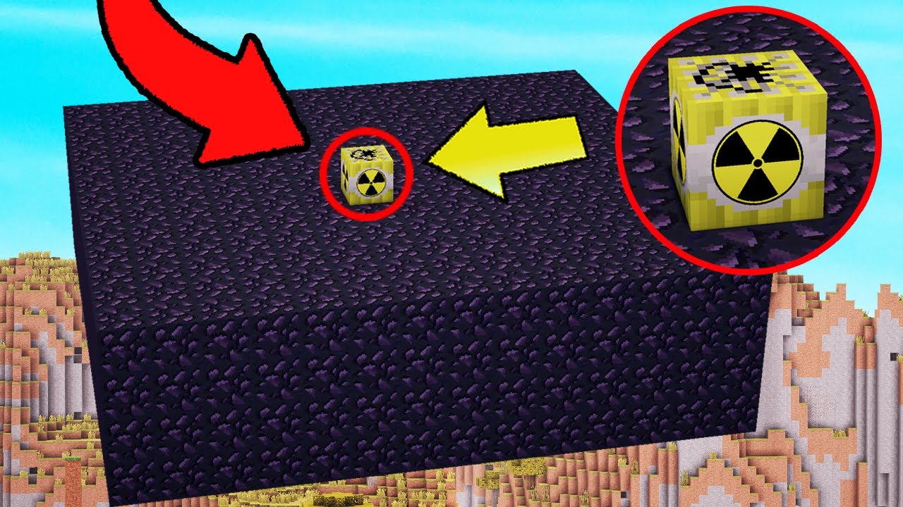 ЯДЕРНАЯ БОЕПРИПАСНОСТЬ ПРОТИВ 100 ОБСИДИАНОВЫХ БЛОКОВ | Minecraft