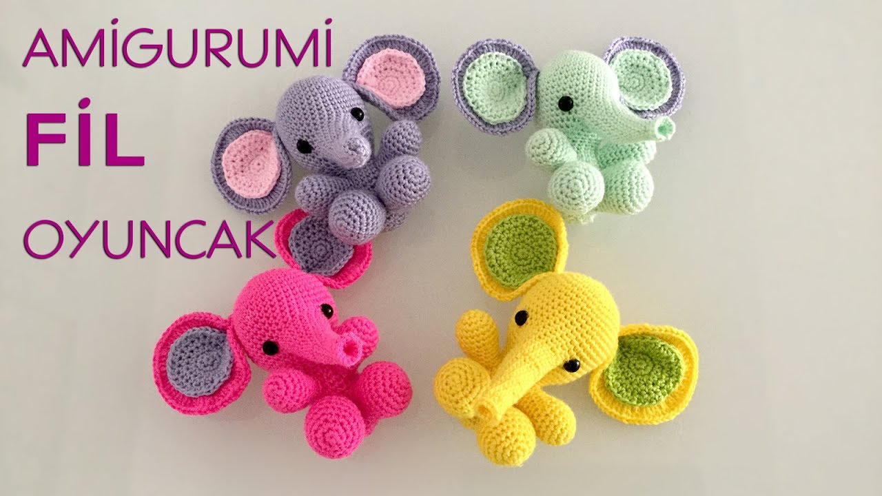 Amigurumi Oyuncak Fil Yapımı