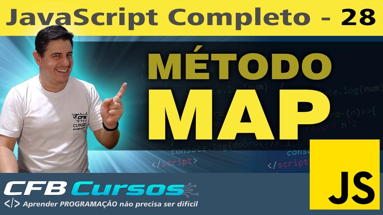 Aprendendo sobre o método MAP em Javascript - Curso de Javascript Moderno - Aula 28