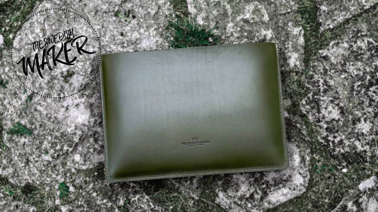 Делаем простой кожаный чехол для моего Macbook Air M1