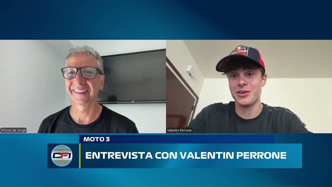 ENTREVISTA CON VALENTIN PERRONE PREVIO AL INICIO DE MOTO 3 EN INDONESIA
