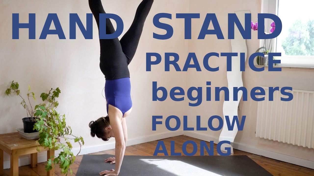 Daily handstand practice for beginners