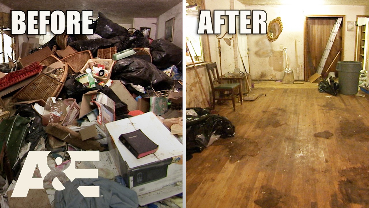 Hoarders: Home Ruined By 40 YEARS of Trash | A&E