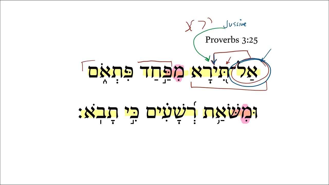 Притчи 3:25