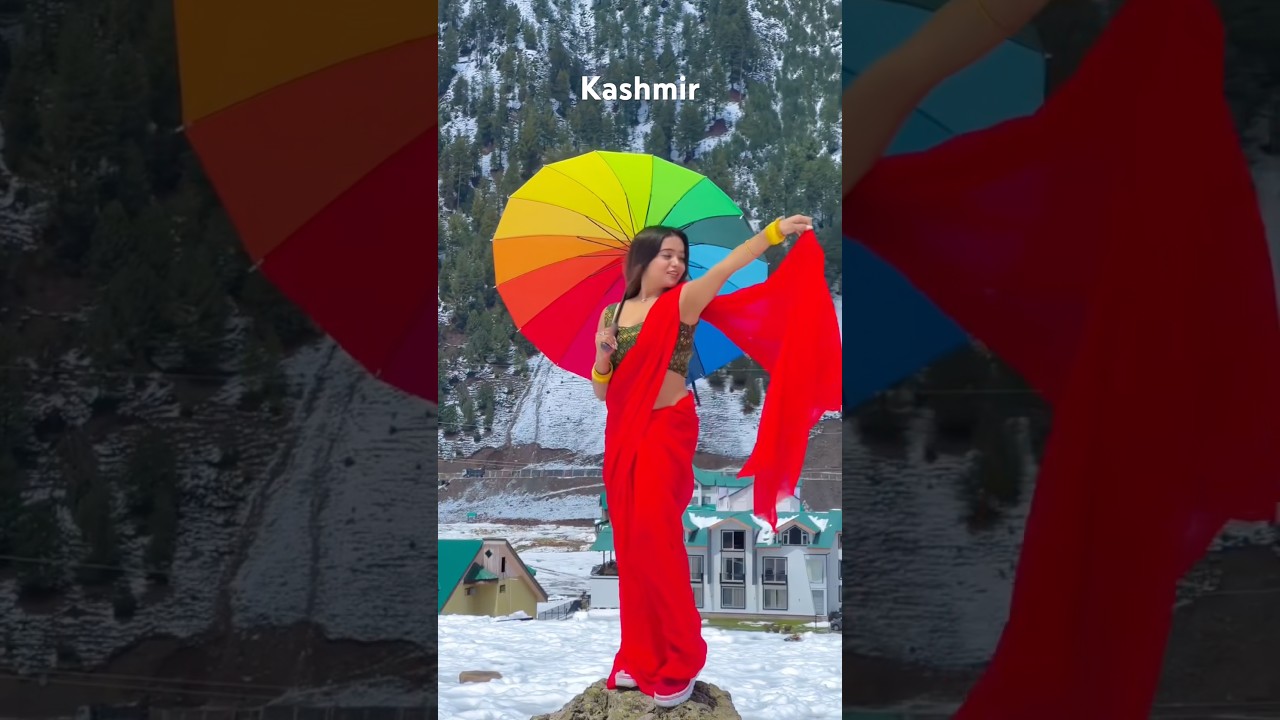 Snowfall in Kashmir 2026🔥😱❤️#jannatkashmir #mountains #pahalgam #travel #thajiwasglacier #hindison