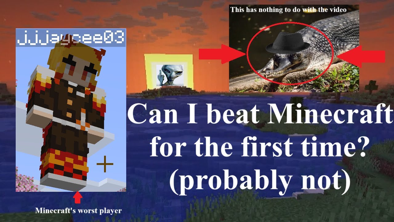 Can Minecraft’s worst player beat the game? Part 1: I don’t yearn for the mines