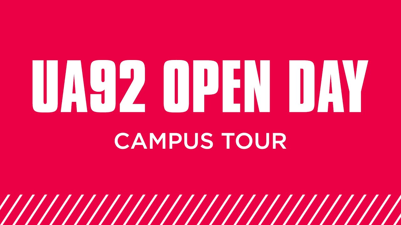 UA92 November Open Day: Campus Tour