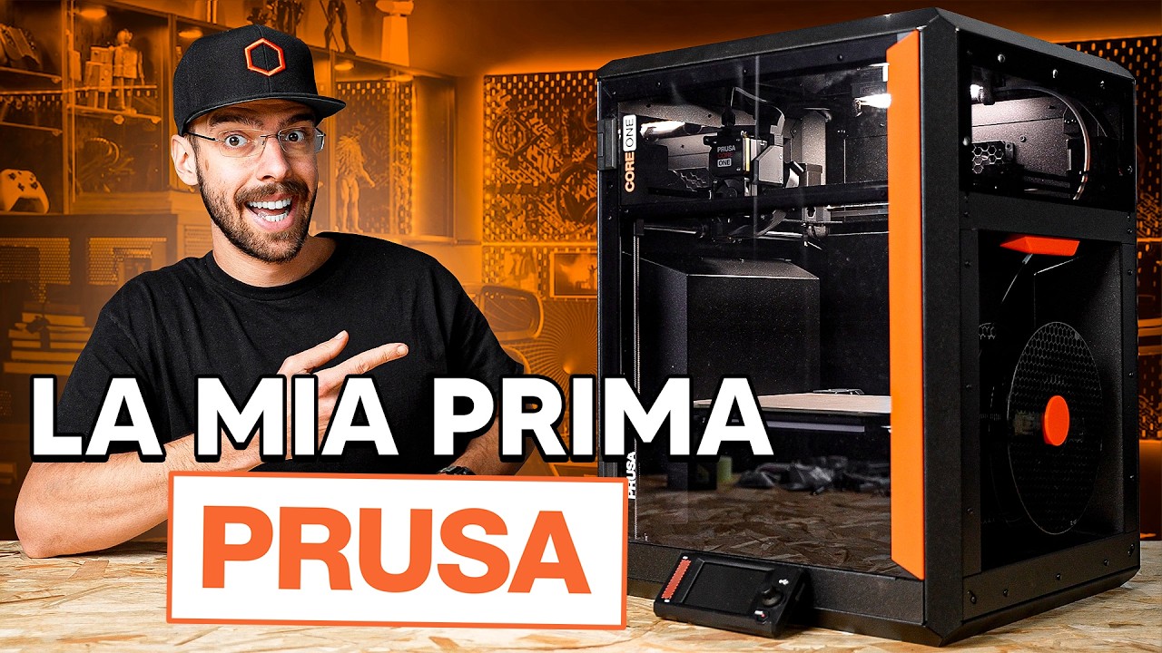 La mia prima PRUSA! Recensione PRUSA CORE ONE