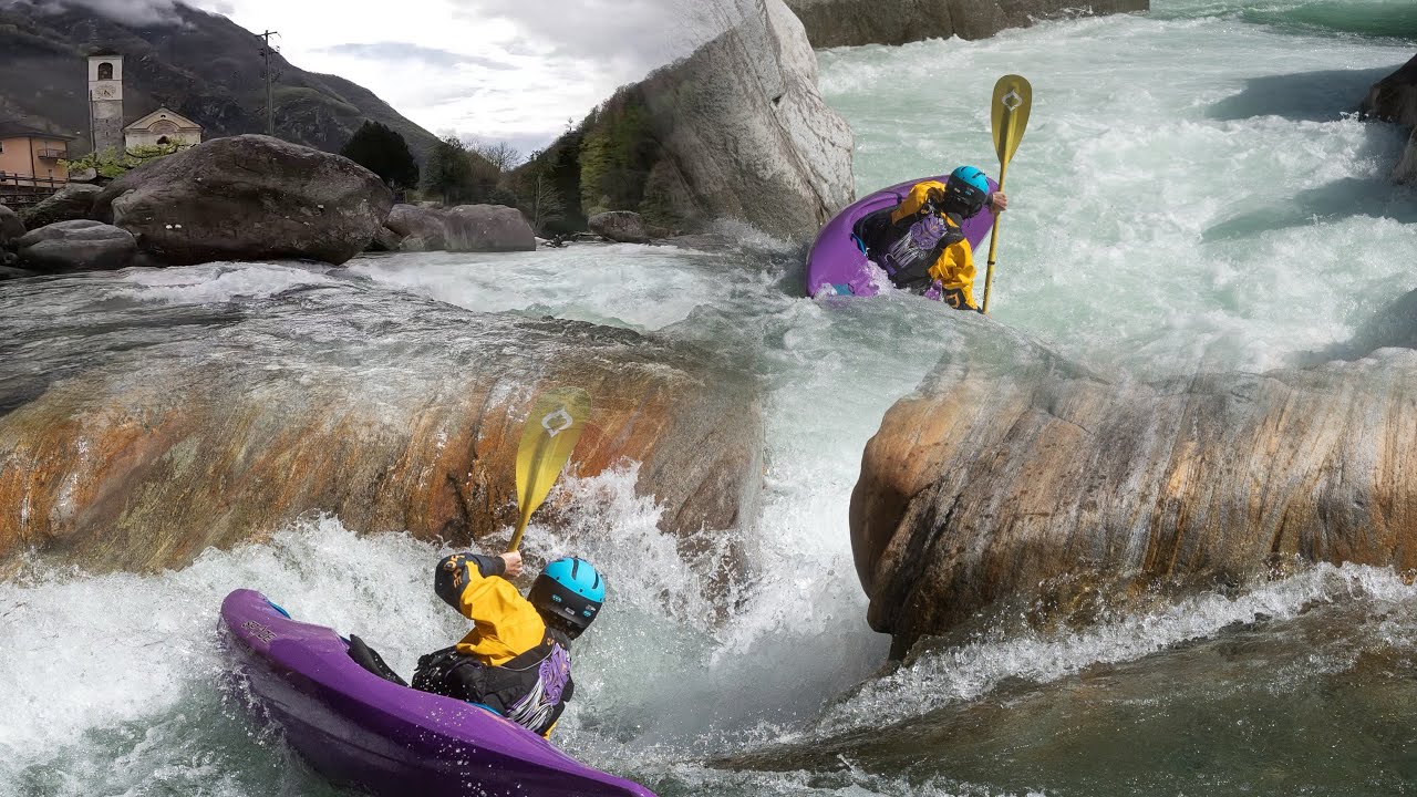 GoPro Kayaking RAW: Verzasca middle+lower // Swiss classic // 40 cubic