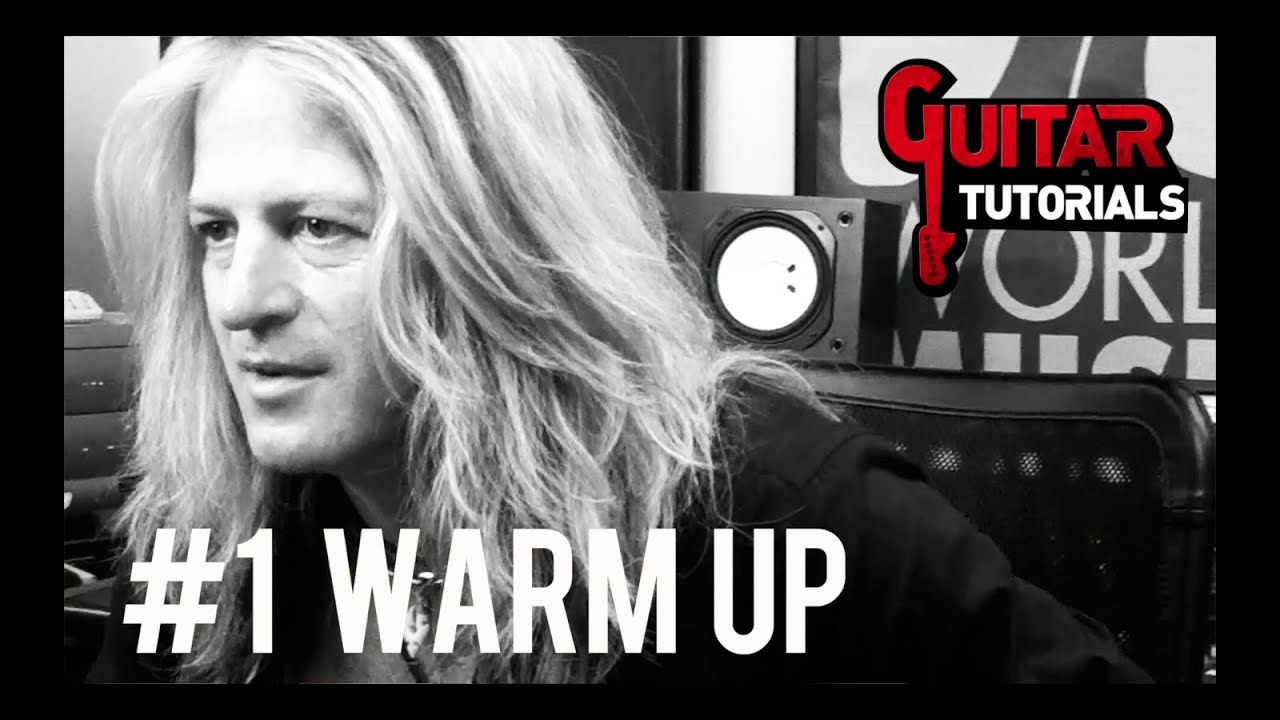 Doug Aldrich Guitar Lesson - #1 Warm Up - GuitarTutorials