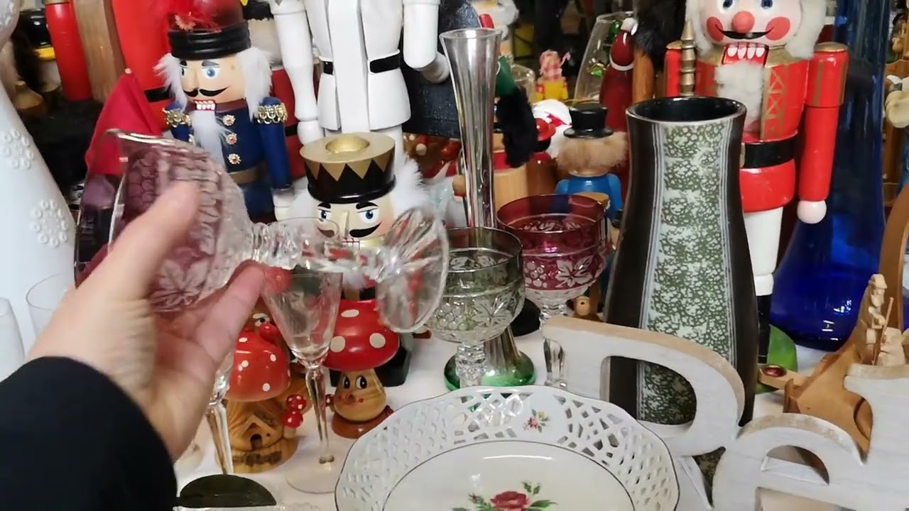 УХ ТЫ! КАКИЕ ВЕЩИ можноНАЙТИ на БАРАХОЛКЕ в ГЕРМАНИИ! СЕКОНД-ХЕНД, ВИНТАЖ, ПОСУДА, ХРУСТАЛЬ