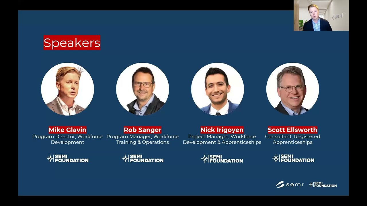 A New Workforce Advantage for SEMI Member Companies: National Apprenticeship Sponsor