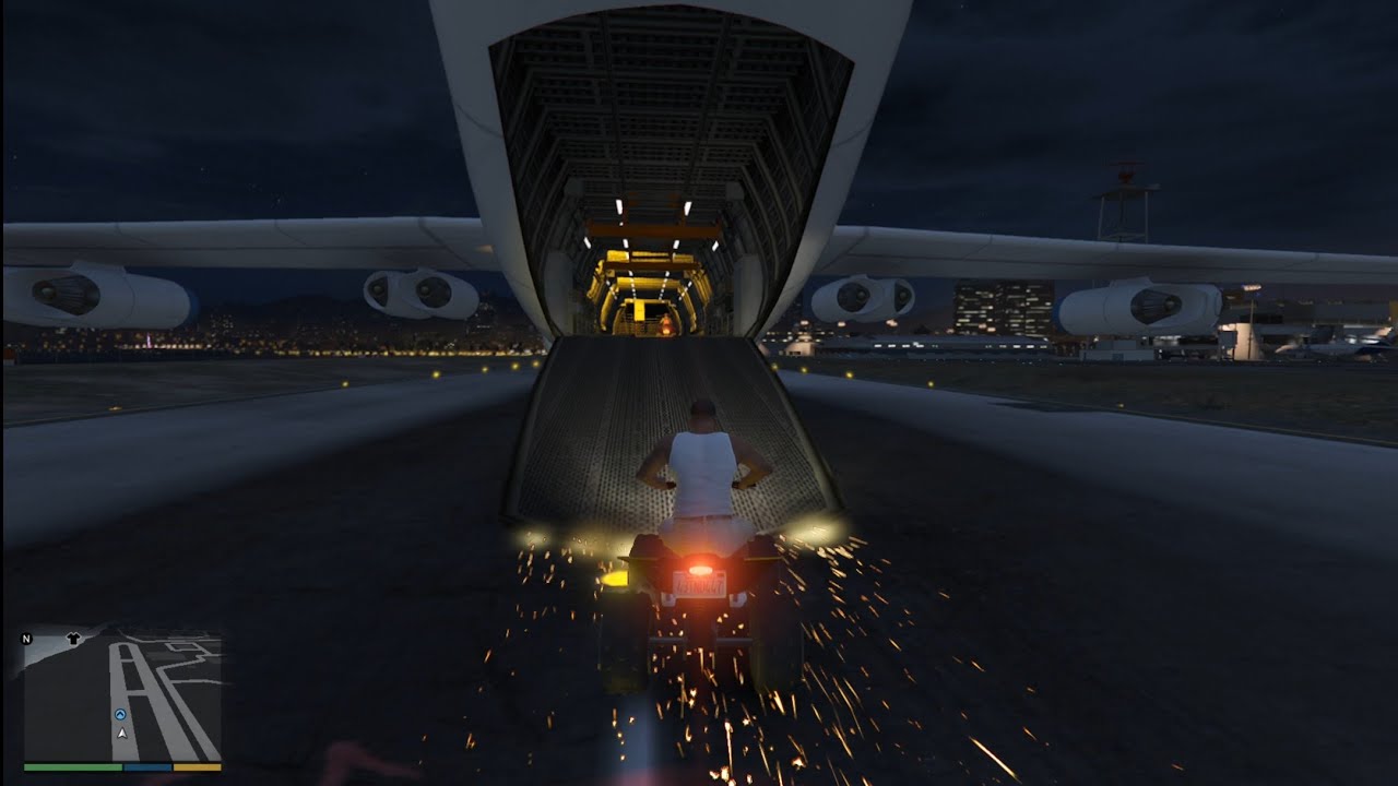 Gta 5 Plane Stunt Gameplay 😱