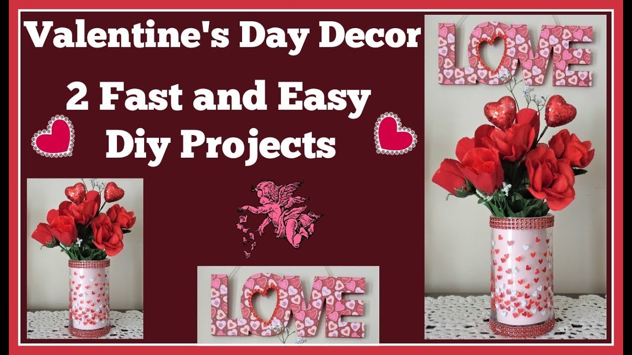 2 Valentine's Day 💖 Dollar Tree Easy Diys