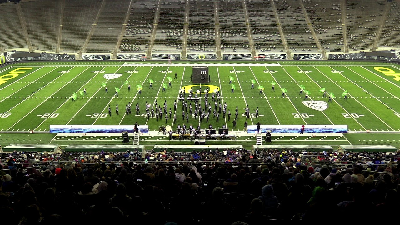 Mountainside High School Marching Band Finals at the 2019 NWAPA Championships