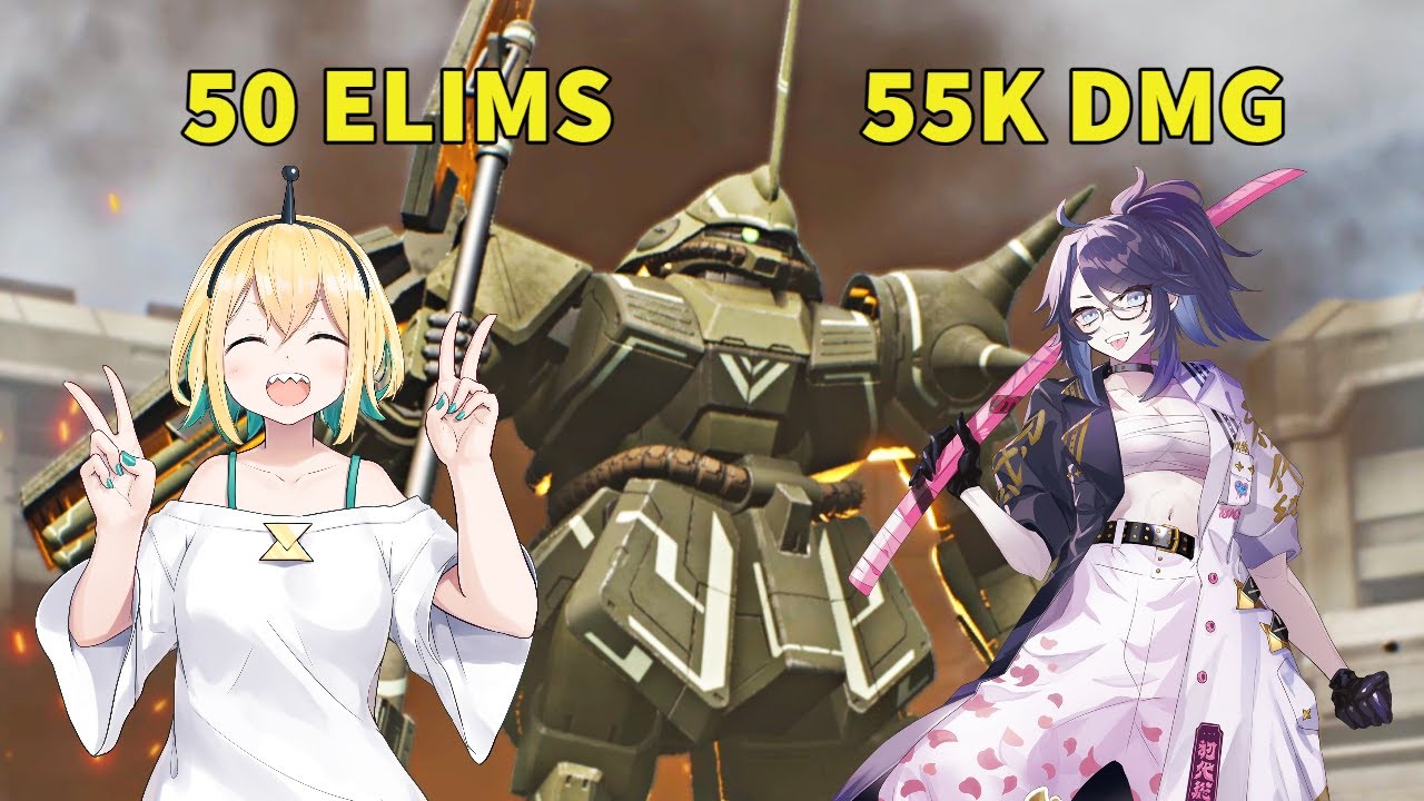CARRYING KSON AND PIKAMEE IN GUNDAM EVOLUTION