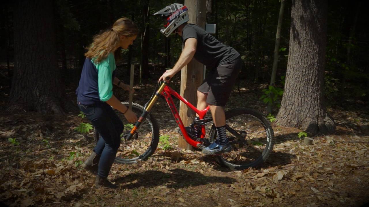 How to set Sag on your Double Barrel shock