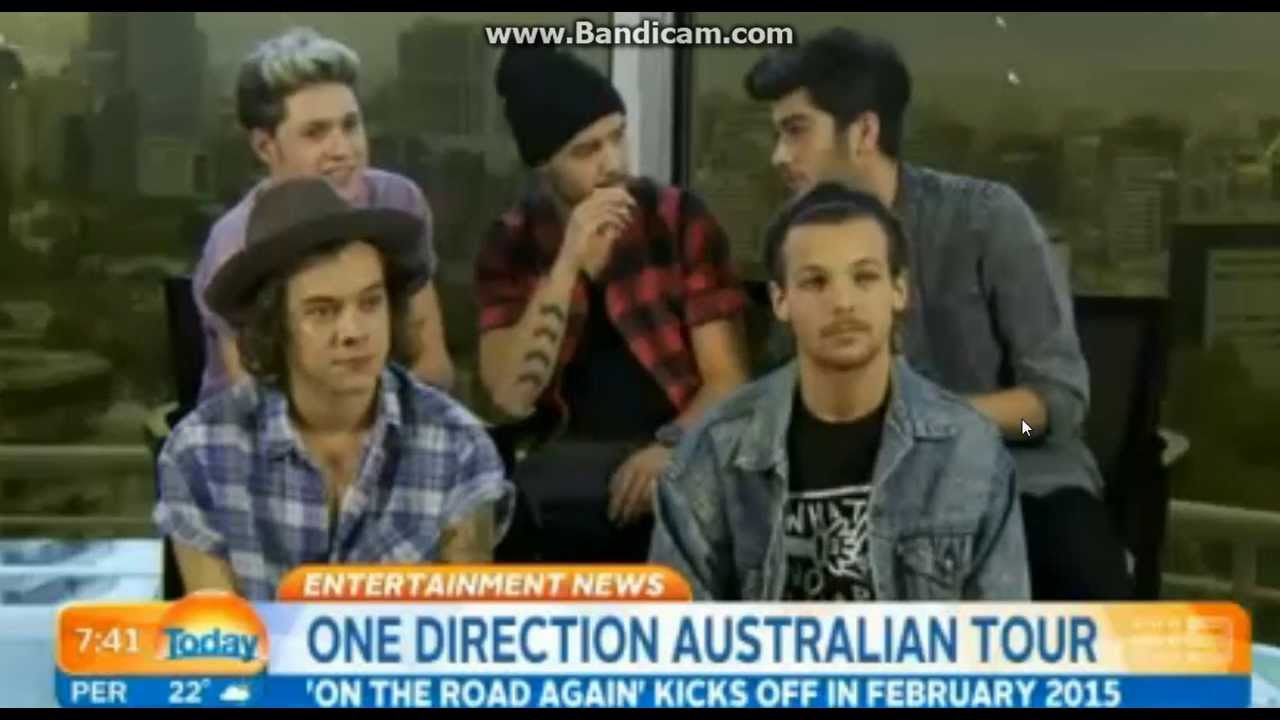 the today show - one direction - 18/05/2014
