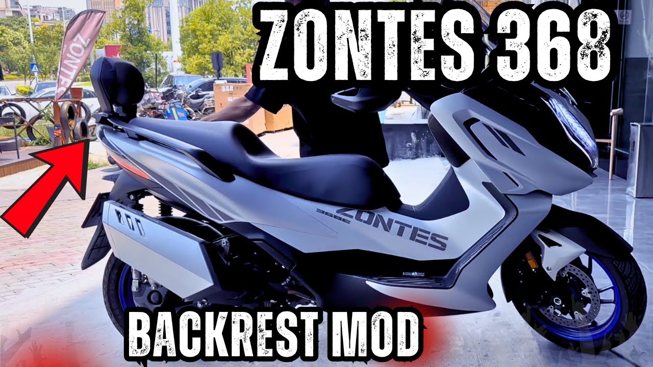 Zontes 368E | Is This BackRest Necessary?