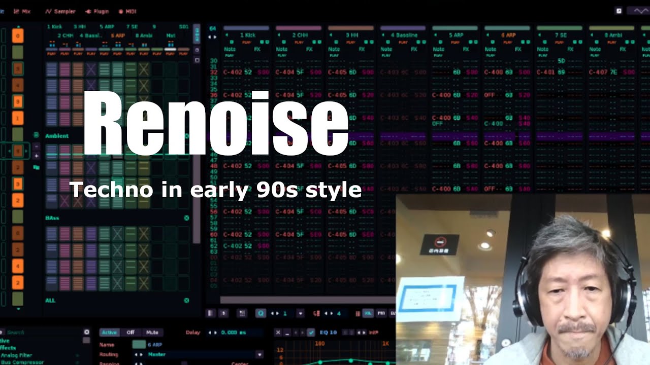 [ Renoise ] Techno in early 90s style