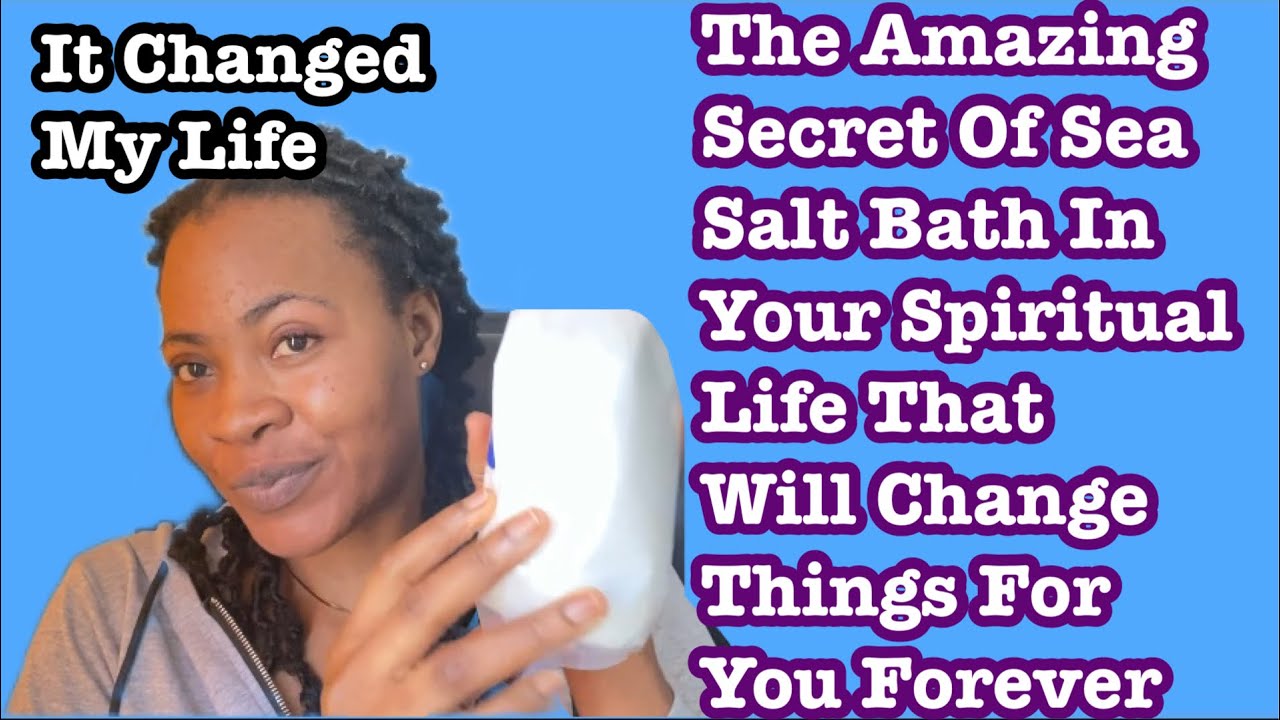 Your Life Will completely Change After Taking This Sea Salt Bath | Steps To Follow #canada #uk #usa