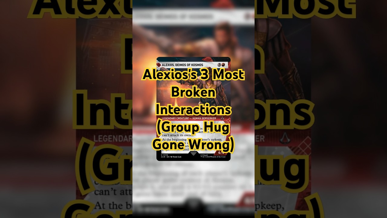 Alexios's 3 Most Broken Interactions (Group Hug Gone Wrong!)! #mtg #magicthegathering #edh