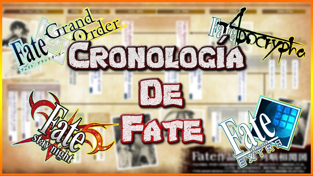 [FATE] Cronología Y Lineas Temporales de Fate