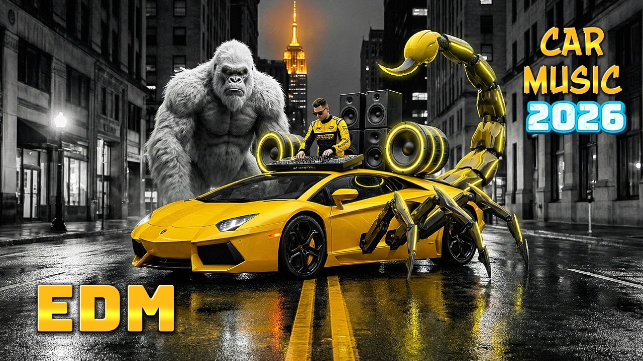 🚗⚡ Car Music Remix EDM 2026 / Club Banger Mix Hard Bass / Night Drive & Gym #carmusic #viralvideo