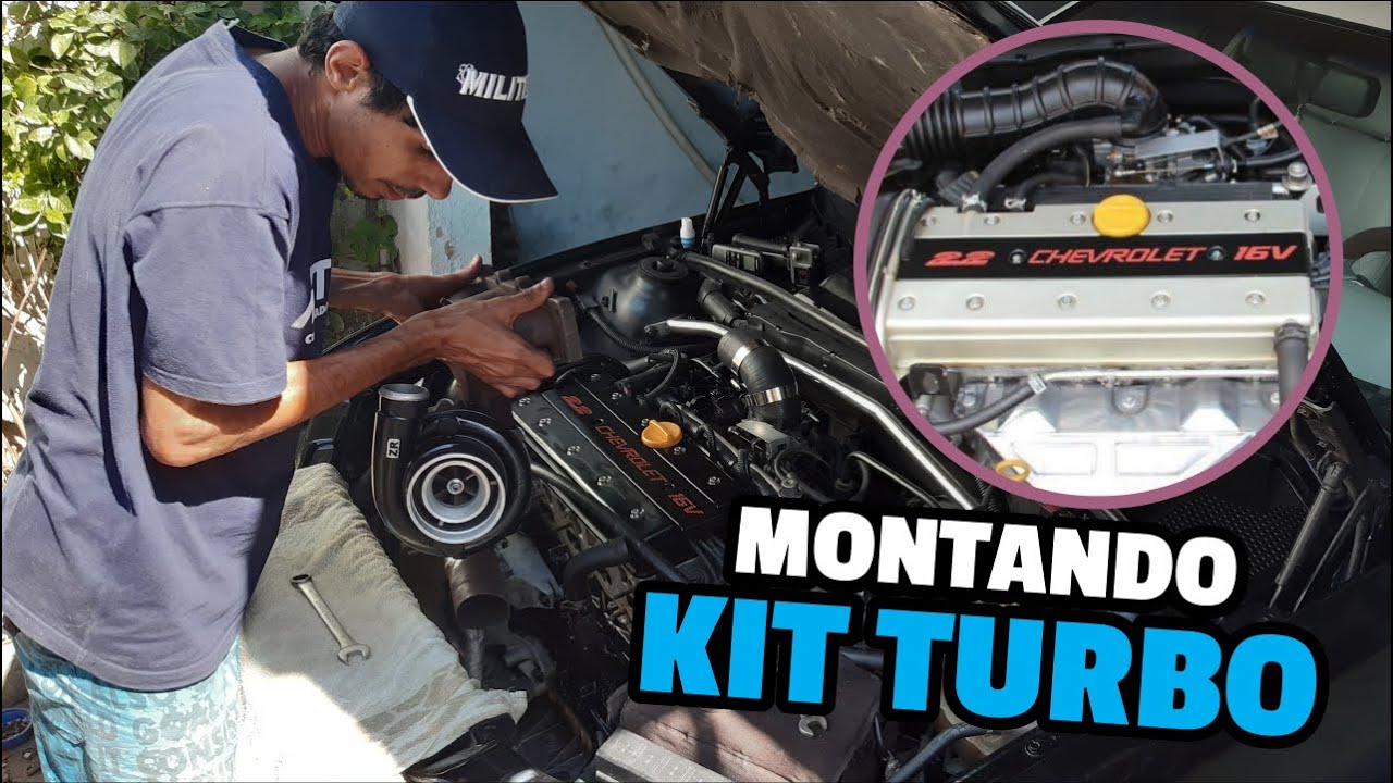 MONTAGEM DO KIT TURBO VECTRA 2.2 16V
