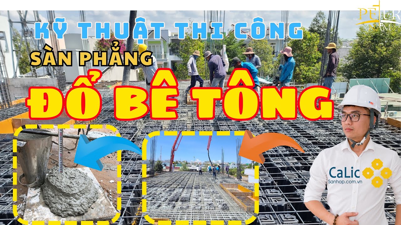 HƯỚNG DẪN kỹ thuật đổ bê tông hai lớp sàn phẳng