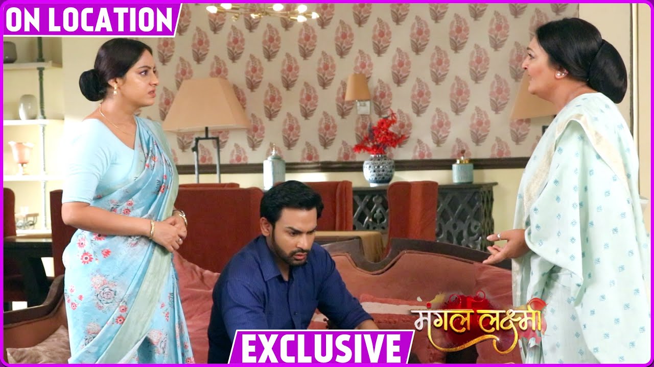 Mangal Lakshmi| Adit Ne Jode Mangal K Aage HATH, Kusum Ne Dia Mangal Ko DHAKKA| On Location